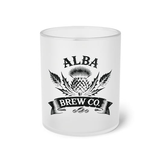 [ Alba Brew Co.] Frosted Glass Mug