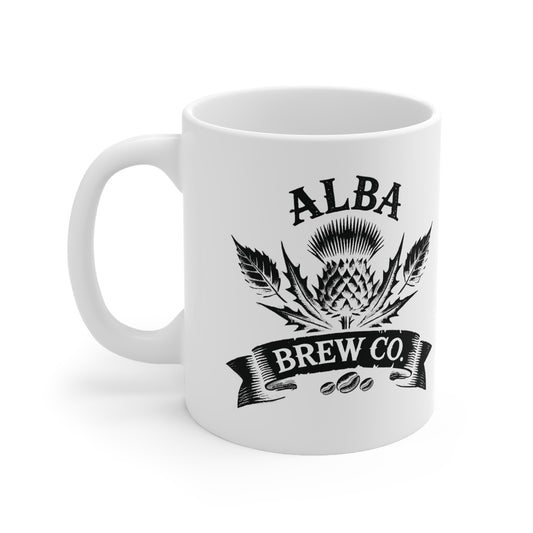 [Alba Brew Co.] Branded White Mug