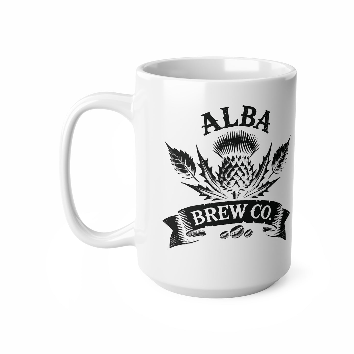 [Alba Brew Co.] Branded White Mug